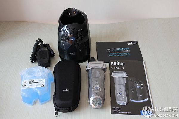 BRAUN Borang 9517S Electric shaver - Wireless charging box