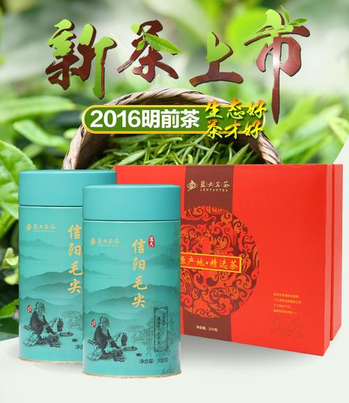 LENTANTEA Blue Sky Tea Xinyang Maojian Green Tea 250g