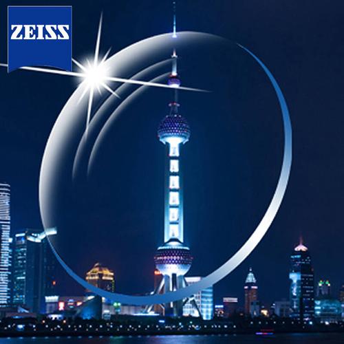 ZEISS蔡司新三维博锐系列1-74折射率非球面镜片钻立方防蓝光膜1片装