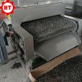 Customized metal nut degreasing track type ultrasonic cleaning and drying machine