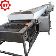 Customized metal nut degreasing track type ultrasonic cleaning and drying machine