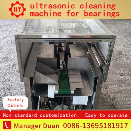 Automatic oil removal ultrasonic cleaning machine for bearings Industrial metal parts cleaning machine