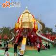 Stainless Steel Slide for Sale - Rocket Theme Playground Design