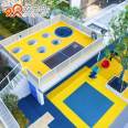 Community park children's playground customized by amusement equipment manufacturers kid's slide for sale