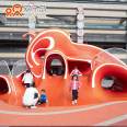 Wholesale of customized children's combination slides and stainless steel slides for non standard amusement parks