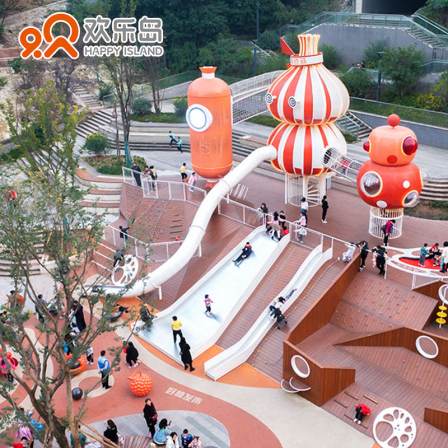 Wholesale of customized children's combination slides and stainless steel slides for non standard amusement parks