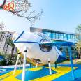 Aircraft Theme Park Amusement Equipment Children's Playground Stainless Steel Slide For Sale Playground Eqyipment