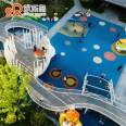 Children's amusement equipment Factory Commercial Outdoor Playground Kids Equipment Big Tube Slides For Sale