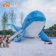 Dolphin Slide Non-Standard Amusement Equipment Manufacturer Creativity Outdoor Playground Slide For Sale