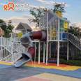 Tree House Custom Design For Kid's Outdoor Slide For Sale Park Playground Equipment Manufacturer Wooden Play House