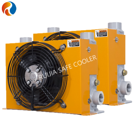 Oil Pump Cooler High Pressure Air Fin Heat Exchanger RJ-255