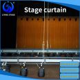 Liying stage curtain open flame retardant curtain canary velvet velvet curtain sky curtain background curtain