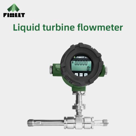 FIMEET LWGY turbine instrument thread França liquid intelligent turbine flowmeter sensor