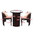 Outdoor Rattan Dining Chair Rattan Chair and Outdoor Dining Table Set Wicker