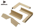 fine quality paper corner guard protectors/kraft paper screen protector packaging/buckle paper corner protector edg