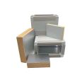 Phenolic Air Duct Panel Insulation Fireproof Material Close Cell Foam Aluminum Foil Phenolic Duct Panel