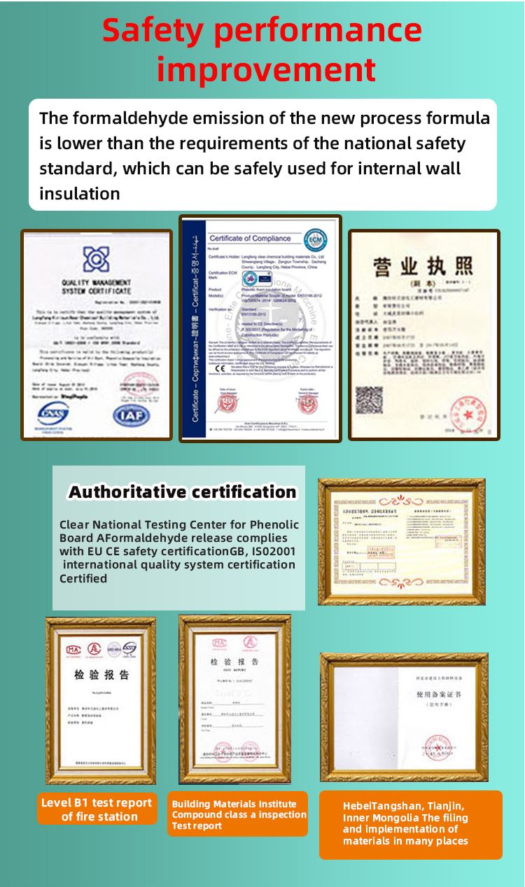 Phenolic sandwich panel insulation and fireproof door core board with strong adhesion composite material