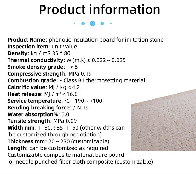 Phenolic sandwich panel insulation and fireproof door core board with strong adhesion composite material