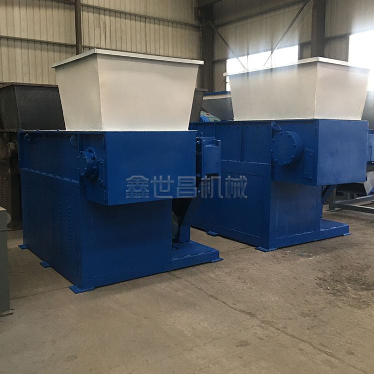 Single axis shredder, waste plastic crusher, waste clothing crusher