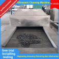 Stainless steel handle cleaning machine with fully automatic ultrasonic cleaning for oil, wax, and dust removal