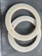 MC nylon gasket, plastic wear-resistant gasket, customized white sealing ring, irregular parts for processing