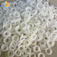 MC nylon gasket, plastic wear-resistant gasket, customized white sealing ring, irregular parts for processing