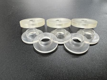 Baotai MC nylon gasket plastic wear-resistant gasket processing customized white sealing ring shaped parts