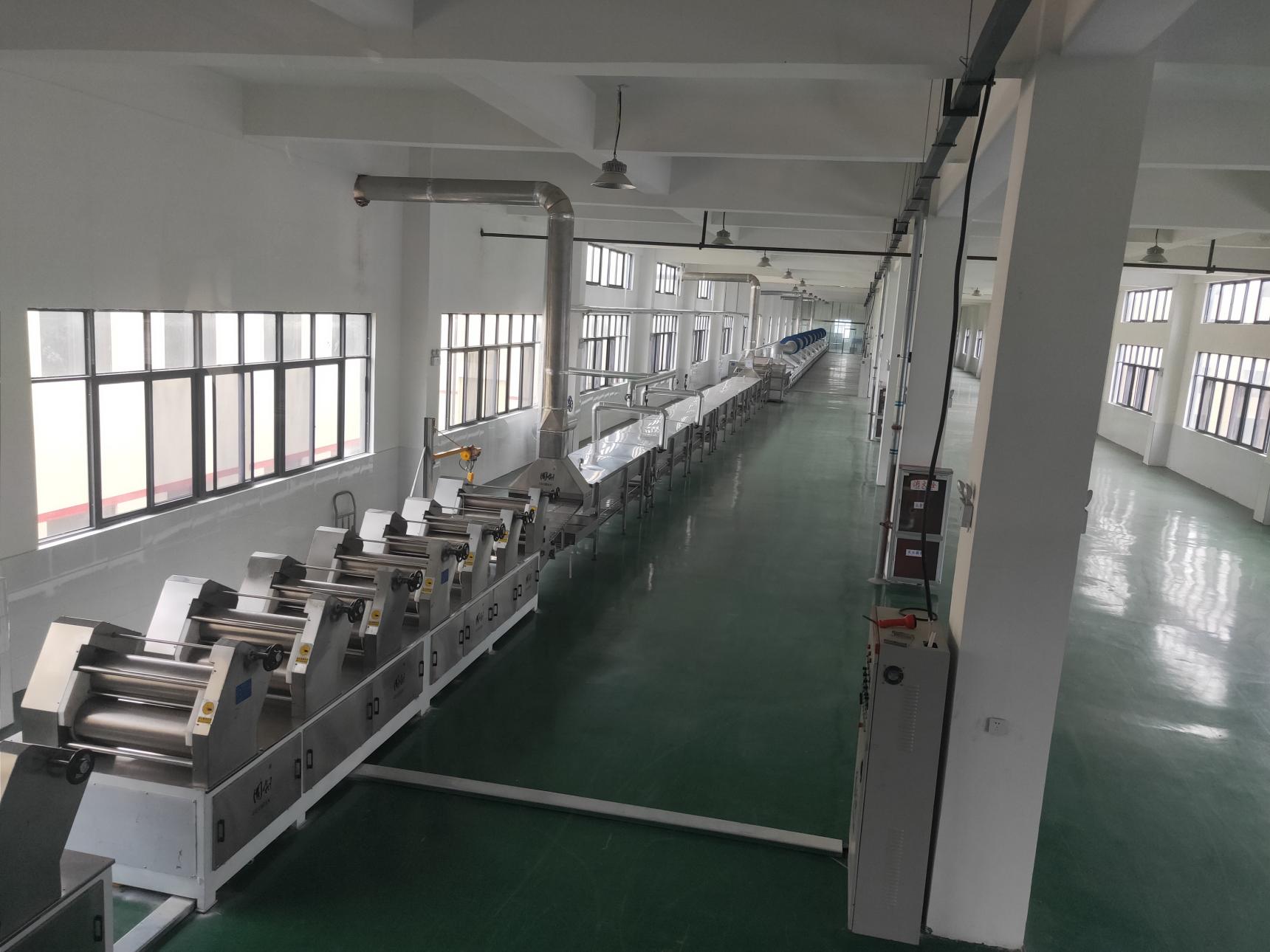Large Automatic Instant Noodle Production Line Non fried Noodle Equipment Fried Instant Noodle Processing Machine