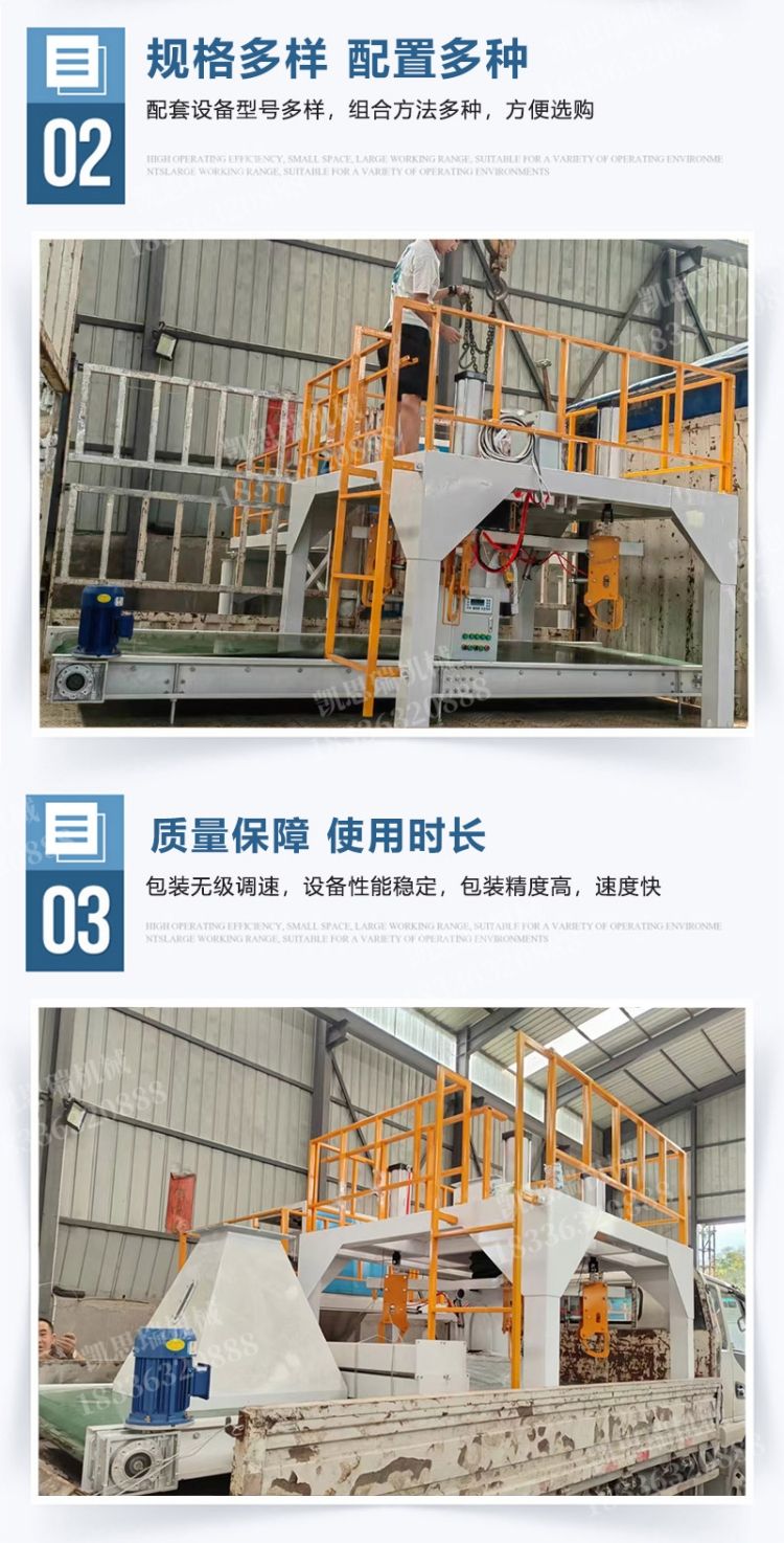 Fully automatic ton charter machine