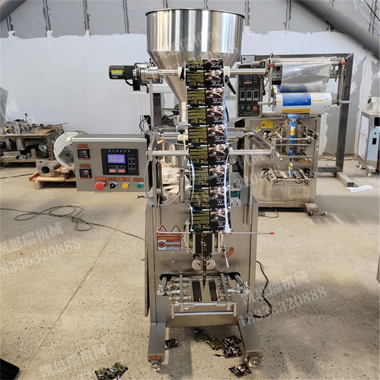 Turntable Granular Peanut and Melon Seed Trilateral Sealing Packaging Machine