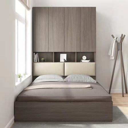 Frame Tatami Under Space Saving Furniture Designer Storage Multifunctional Queen Wall King Size Modern Bed