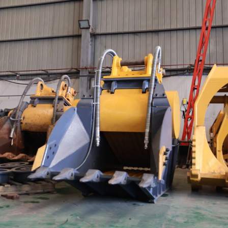 Excavator crusher, supplied by Shanke Machinery Factory, hydraulic crusher for building concrete crushing bucket