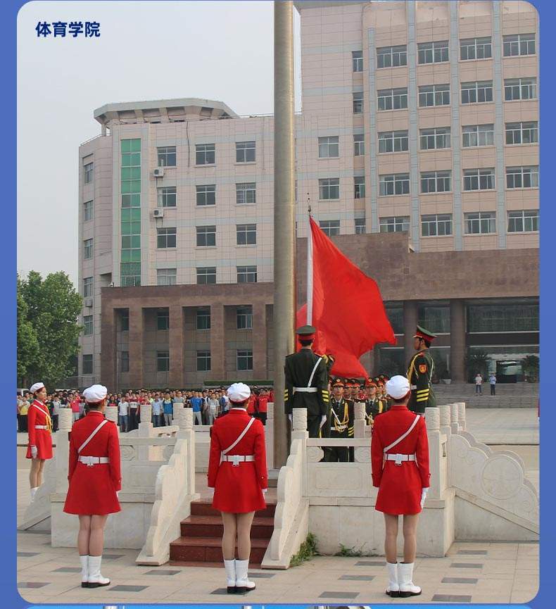 Kindergarten and primary school manual electric lifting stainless steel flagpole with customizable height