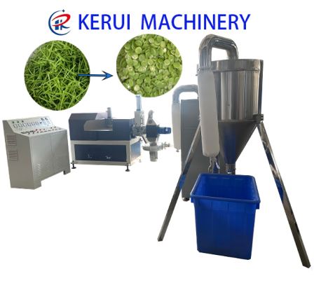 KERUI plastic machinery recycling granulator PE injection degrade material ,plastic bags  pelletizer