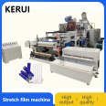 KERUI MACHINERY 1500mm 5layers stretch film making mahcine with fully automatic loading paper core