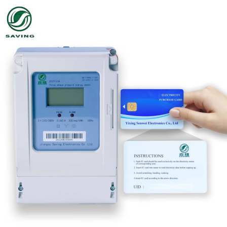 Three Phase Prepaid Smart Energy Meter Remote Control Intelligent Energy Meter With Local Ic Card Smart Energy Meter