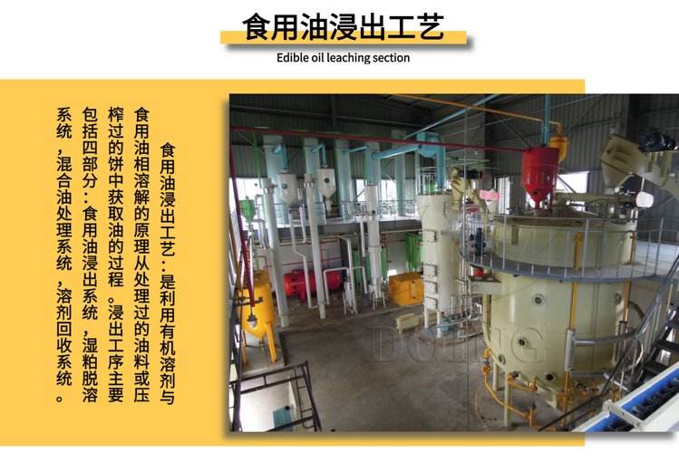 Environmental friendly rice bran oil pre pressing, puffing, leaching and refining complete equipment