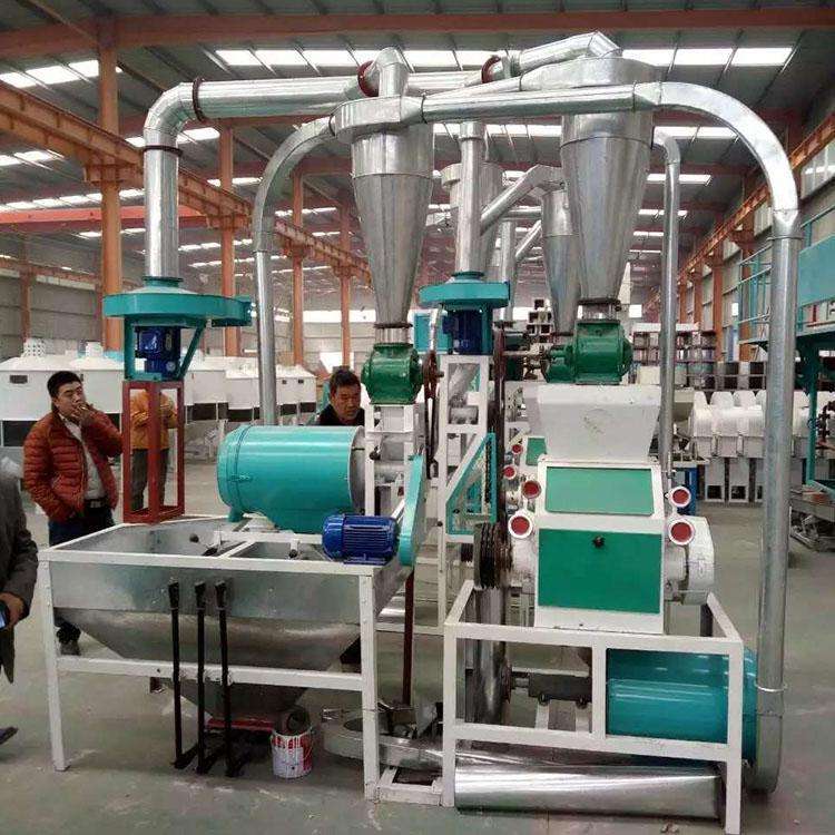 6FL50 Oat Seed Washing, Stir frying, Powder Making, and Noodle Making Integrated Small Grinding Machine
