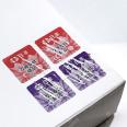 Fragile paper anti-counterfeiting label customization