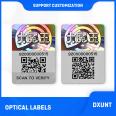 Holographic laser labels，Colorful visuals