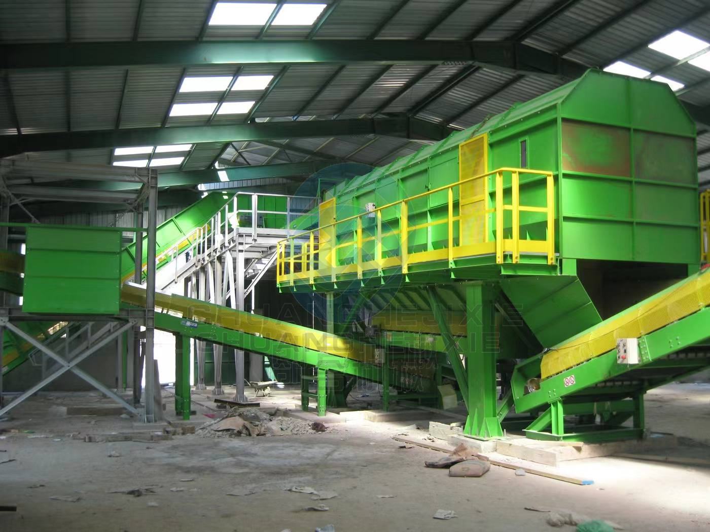 Reserve Domestic Dry and Wet Garbage Drum Screening Machinery Customization of Various Sorting Lines