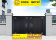 Entrance door Luxury villa aluminum alloy door automatic swing gate driveway  courtyard aluminum door