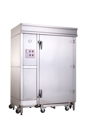 Industrial Bun Making Machine Stainless Steel Gas Seafood Rice Steamer Cabinet