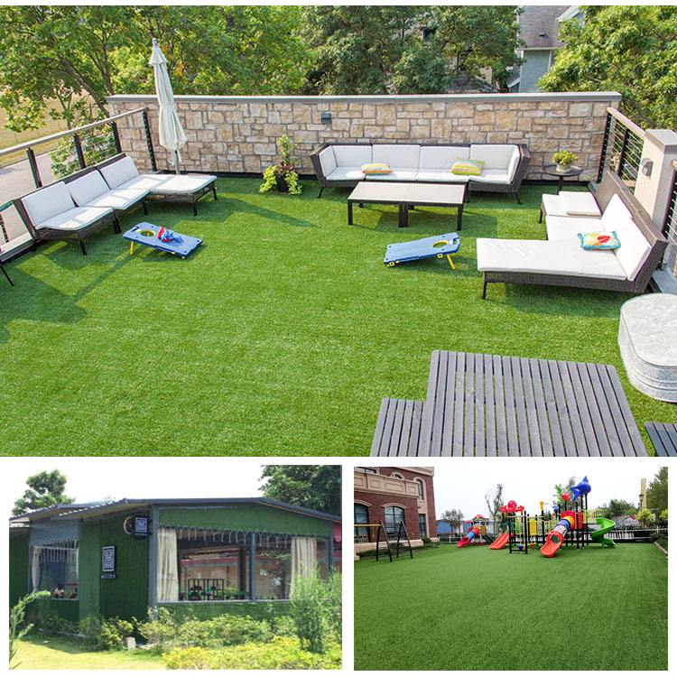 Wholesale of artificial turf by factories Customizable football field turf Synthetic grass Artificial green turf