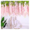 Hot selling artificial wisteria decoration hoisting Artificial plants festive atmosphere landscaping ceiling wisteria