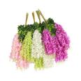 Hot selling artificial wisteria decoration hoisting Artificial plants festive atmosphere landscaping ceiling wisteria