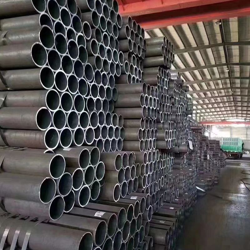 A106B seamless steel pipe, American standard seamless steel pipe, large diameter fluid conveying steel pipe in stock