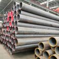 A106B seamless steel pipe, American standard seamless steel pipe, large diameter fluid conveying steel pipe in stock