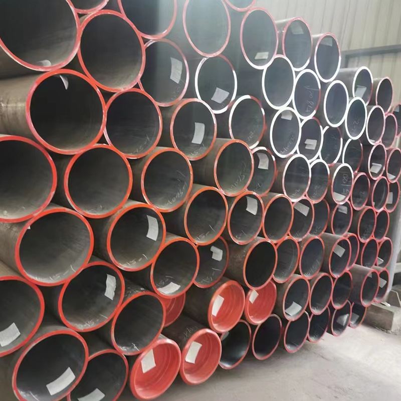 A106B seamless steel pipe, American standard seamless steel pipe, large diameter fluid conveying steel pipe in stock