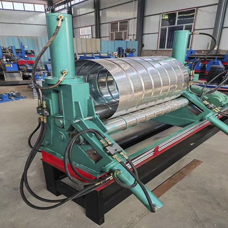 Mechanical steel plate leveling machine